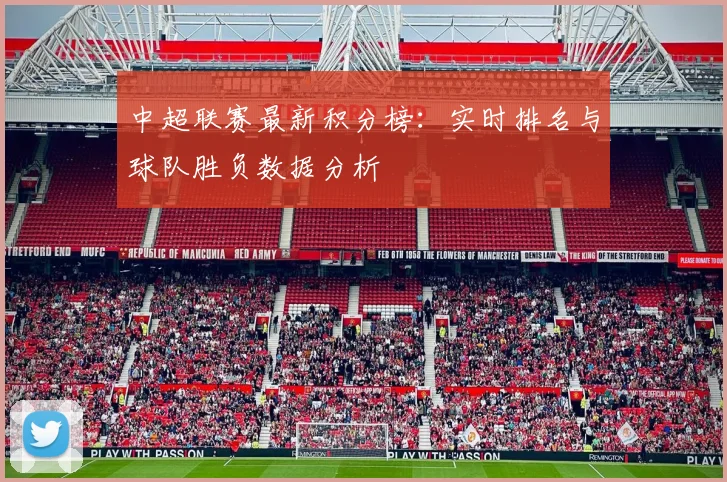 中超联赛最新积分榜:实时排名与球队胜负数据分析